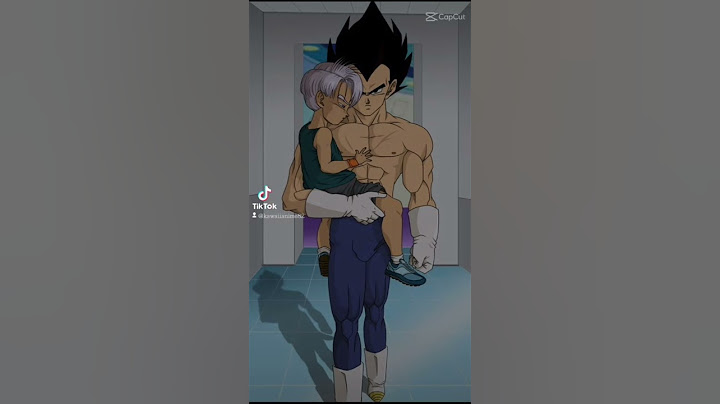 Vegeta being a good father