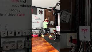 BEST Home Gym: Quadriceps and Glute Workout | TYTAX Machine Workout #buildbackmuscles #POWER RUNNER