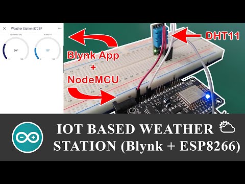 Video: Weather Web App Gamit ang Esp8266: 7 Mga Hakbang