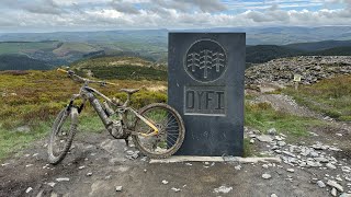 Dyfi bike park,Huge crashes