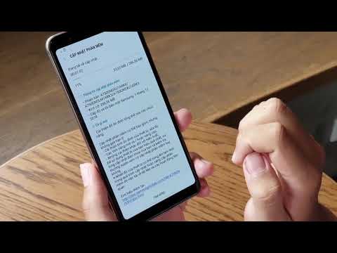 Hướng dẫn cập nhật Phần mềm Hệ thống trên Galaxy A7 (2018)