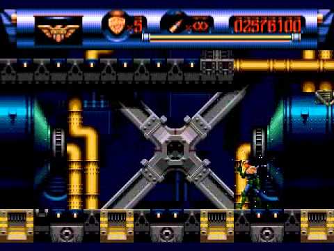 Judge Dredd Sega Mega Drive Genesis Walkthrough 014