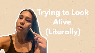Trying to Look Alive (Literally) | Stage 4 CKD Makeup & Mini Rant