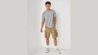 American Eagle - Flex 12" Lived-In Longer Length Cargo Short