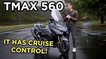 THIS Scooter is BETTER than a CAR! | 2023 Yamaha TMAX Tech Max 560 Review 4K