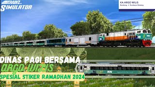 CABRIDE CC2061399 DINAS SPESIAL LEBARAN BERSAMA ARGO WILIS!! || TRAINZ SIMULATOR ANDROID INDONESIA