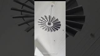 ceiling fan repair short video😱 #trending #viralvideo #fan #electrical #ceilingfan #kipasangin #fans