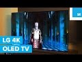LG OLED 4K HDR TV First Impressions | Mashable CES 2016
