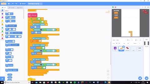 How to make tetris using scratch. by:Rami Bourourou