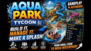 Aqua Park Tycoon Gameplay - Can I Build The Perfect Park? screenshot 3