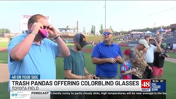 Rocket City Trash Pandas to improve gameday experience for color-blind fans