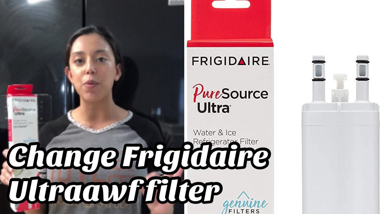 Frigidaire Gallery Refrigerator Filter Replacement - water filter/air  filter - step-by-step 