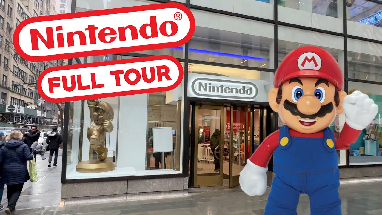 Nintendo Store New Tour) - YouTube