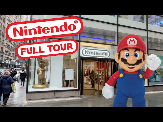 Nintendo Store in NYC Tour - Summer 2019 