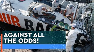 Rising To The Challenge | 11th Hour Racing Complete Vital Repairs After Crash | The Ocean Race