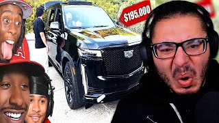Fanum - BUYING AMP A CADILLAC TRUCK! | REACTION