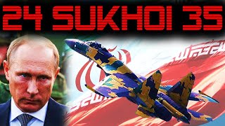 🔴 PUTIN REFUERZA A IRÁN 🔴 ENVIA 24 AVIONES DE COMBATE SUKHOI 35 🔴