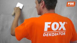 efekt: Trawertyn Barwny - FOX DEKORATOR - film instruktażowy