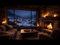 Winter Cabin Dreams | Fireplace Warmth in the Mountains