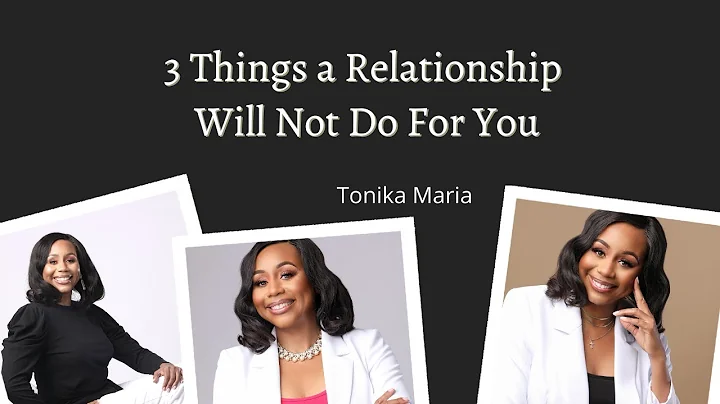 NEW PODCAST: 3 Things a Relationship Will NEVER Do For You