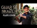 Ghar Se Nikalte Hi - Flute Cover Instrumental - Udit Narayan - Armaan Mallik - Divine Bansuri