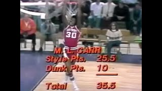 M.L. Carr - 1977 NBA Slam Dunk Contest (Pistons First Dunk Contestant)