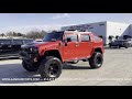 2005 Hummer H2 SUT - SLANTBACK - Big Red - 56k miles