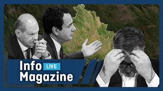 Info Magazine - Scholz ia ‘mbledh betë’ Vuçiqit, ky e ‘vajton’ Kosovën - 13.05.2024 - Klan Kosova