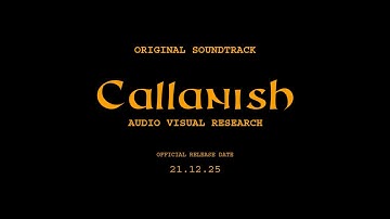 CALLANISH A.V.R - OFFICIAL RELEASE DATE TRAILER (ORIGINAL SOUNDTRACK on CD & DIGITAL DOWNLOAD)