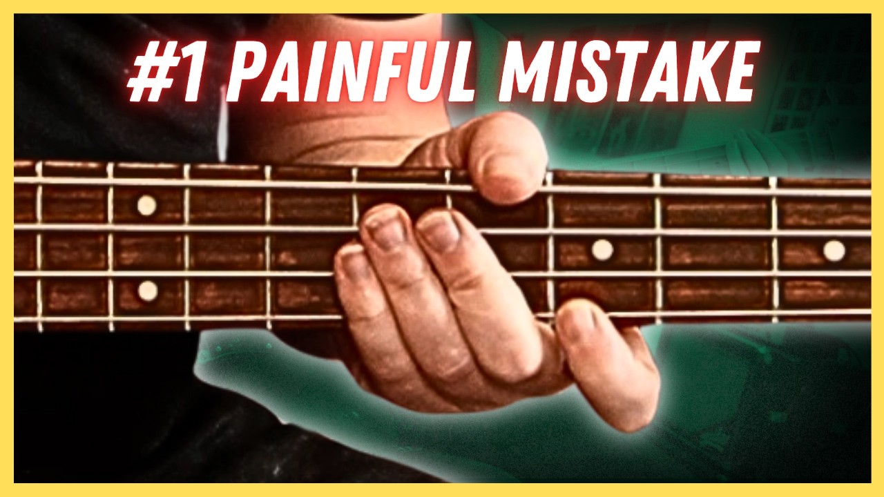 Ошибки при игре на бас-гитаре для начинающих, которые вредят рукам (особенно после 50 лет)