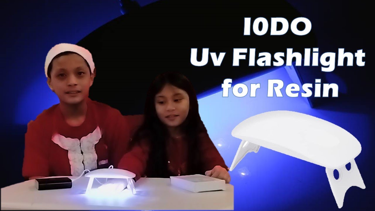 I0DO Uv Flashlight for Resin ║Josh&Sarah ║HalukayTV 