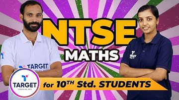NTSE Kerala Stage 1 Mathematics | Arithmetic Progression, Circles, Tangents  | Target Learning App