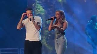 Katelyn & Kane Brown perform Thank God live in Feb 2023