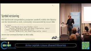 Arno Lepisk: Linux shared libraries