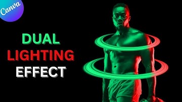 Dubbele lichteffecten in Canva onder de knie krijgen