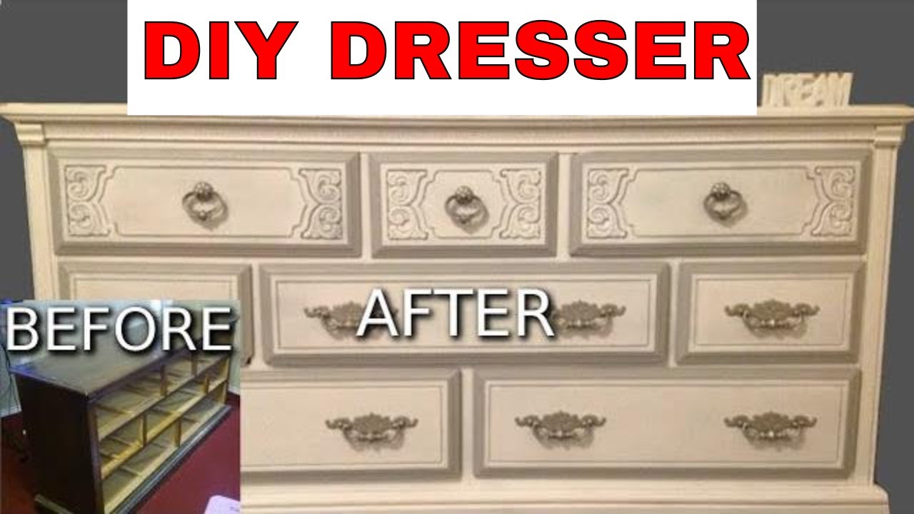 Diy Shabby Chic Dresser Tutorial Video Youtube