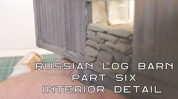 How to build a realistic looking barn my way 1/35  scale (part 6) interior detail