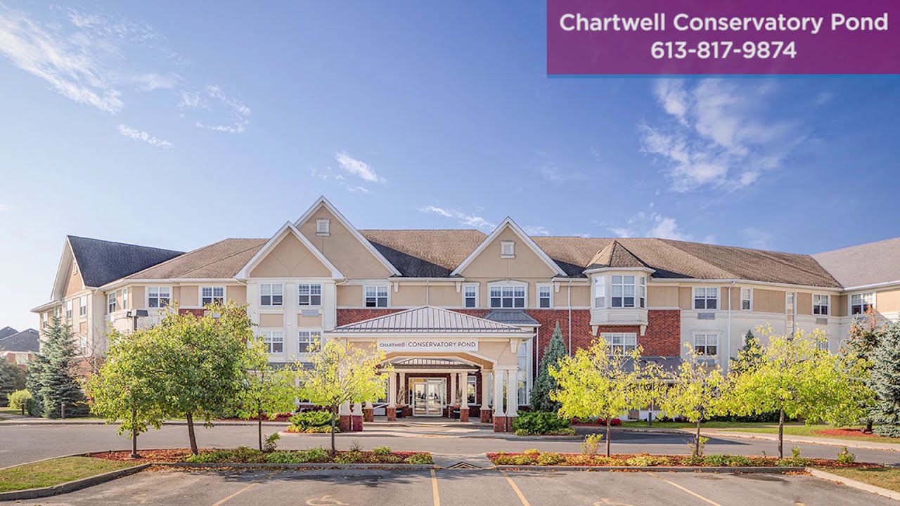 Chartwell Conservatory Pond Retirement Residence Kingston YouTube