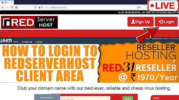 [🔴LIVE] How do i login to Redserverhost Client area?