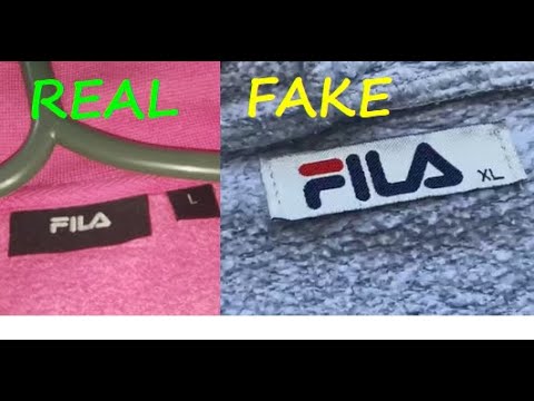 te Ledig Faldgruber Fila zip jacket real vs fake. How to spot counterfeit Fila track suit jacket  - YouTube