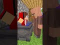 Maizen: JJ and Mikey are pranking the Мillagers #minecraftanimation #maizen #animation #mikey #jj