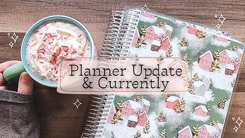 Erin Condren Planner Update - What