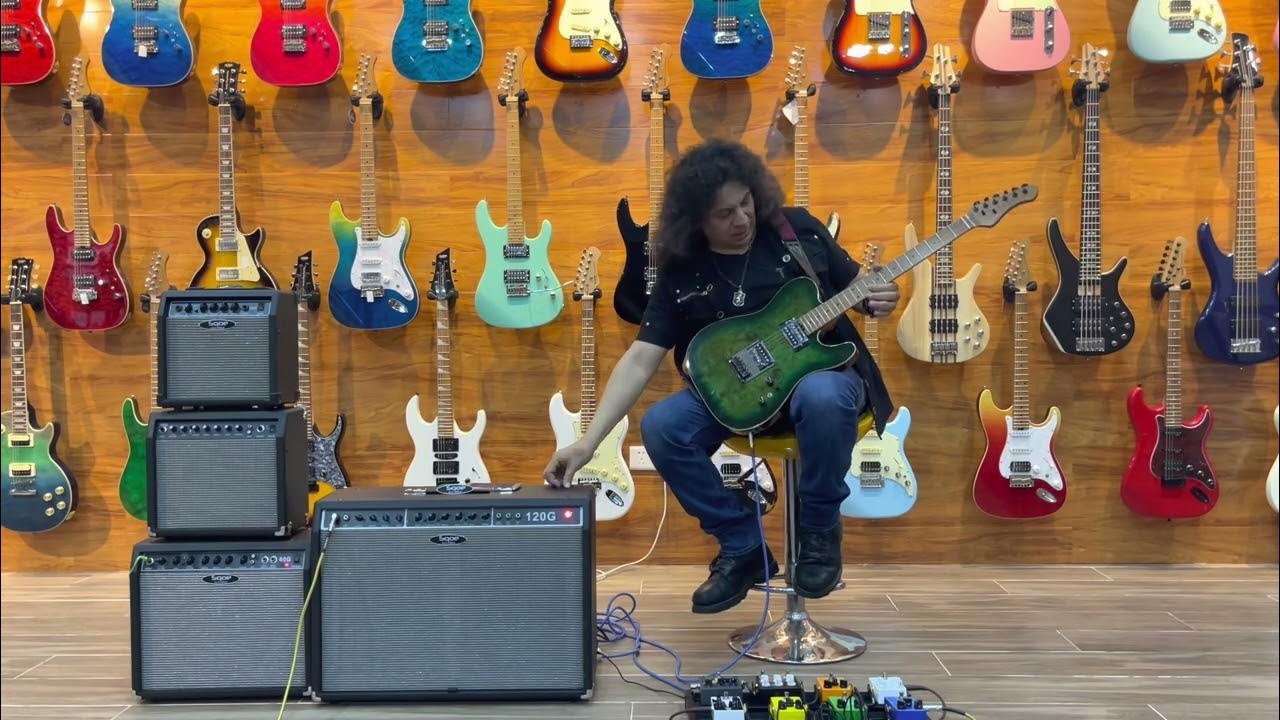 Sqoe guitars official artist mike guerrero demo 2 blues for china
