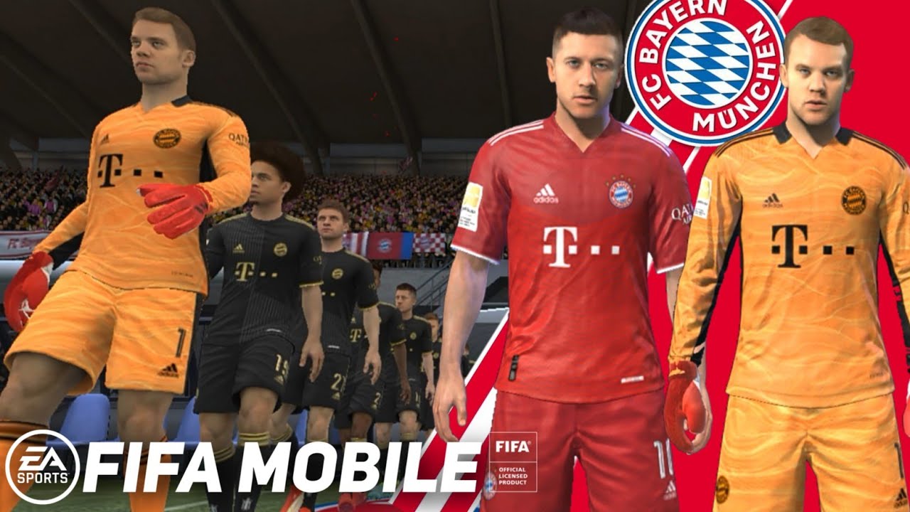 FIFA Mobile 22 | FC Bayern München | New Kits & Face Update | Manager Gameplay | Nexon Version