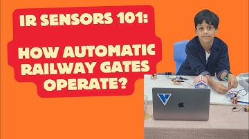 Automated Railway Gate in Action! 🚉 | IR Sensor-Based Robotics Project