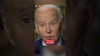Joe Biden says weapons support to Israel ‘paused’