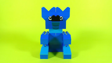 How To Make Lego TEDDY BEAR  - 10664 LEGO® Bricks and More Creative Tower Tutorial