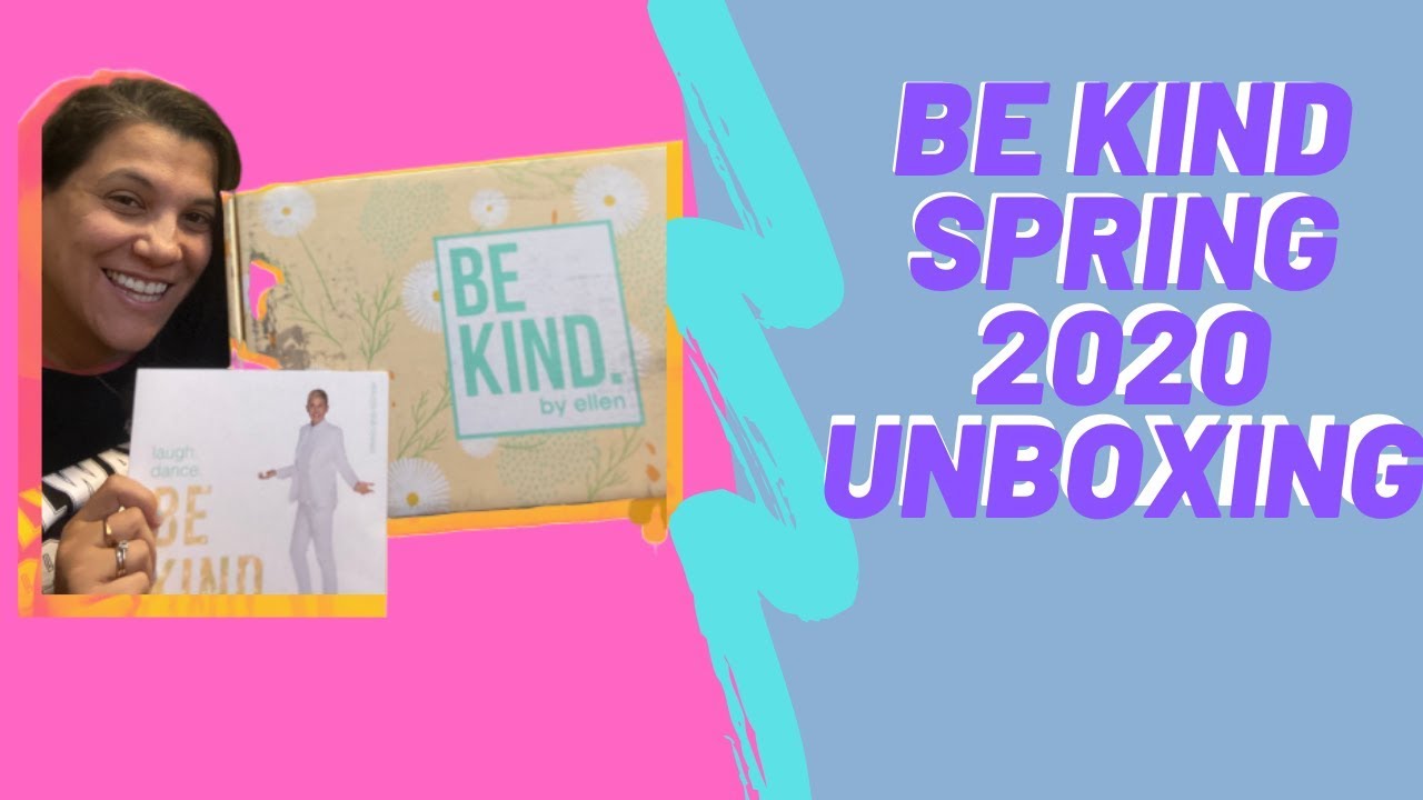 Ellen Be Kind Box Spring 2020 Spoilers Youtube