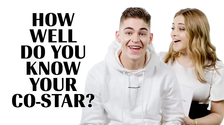 Josephine Langford and Hero Fiennes-Tiffin Play 'H...