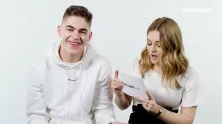 Josephine Langford and Hero Fiennes-Tiffin Play 'How Well Do You Know Your Co-Star?' | Marie Claire